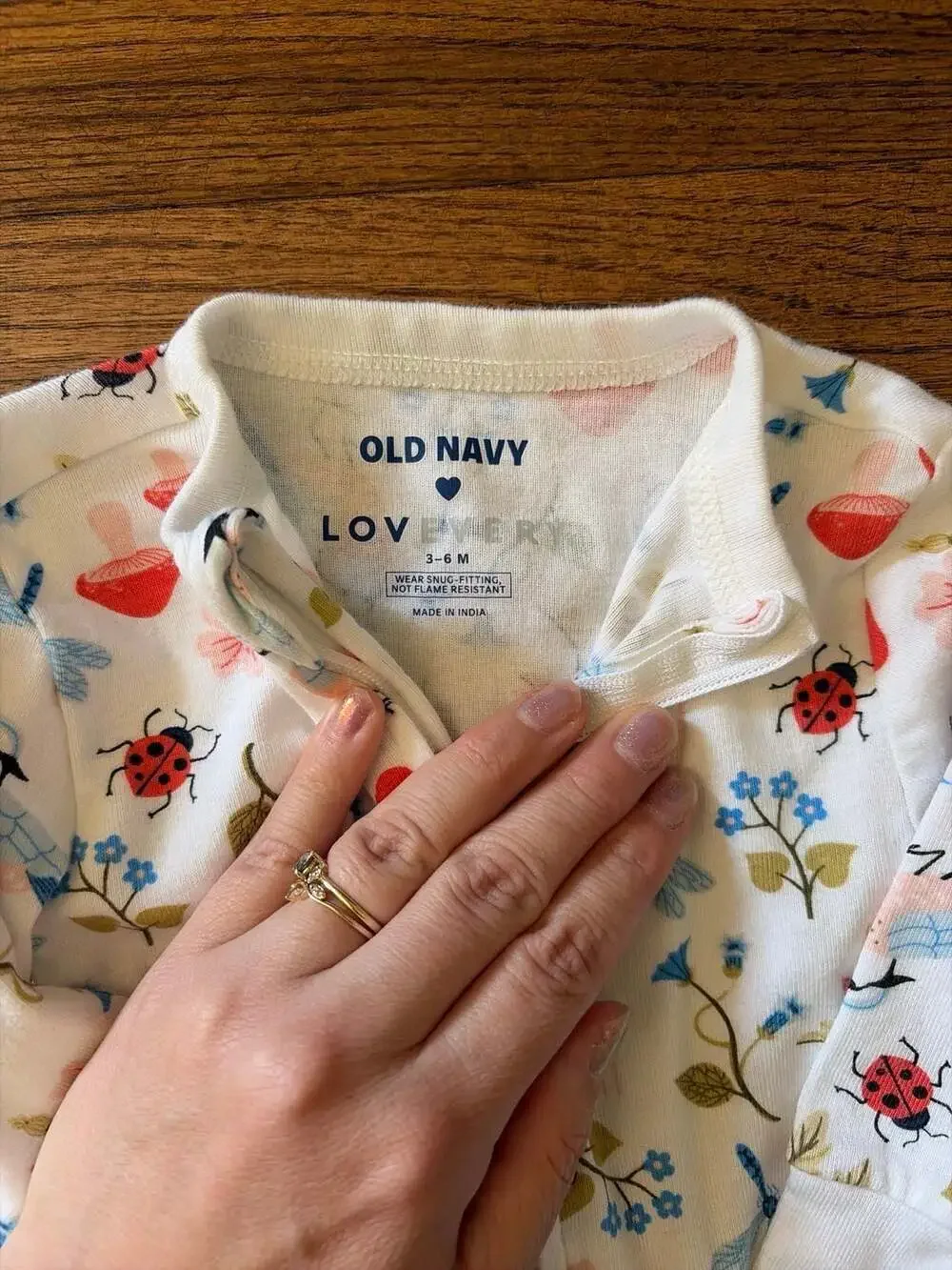Old Navy x Lovevery Cotton Onesie (3-6 Month)